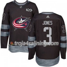 Blue Jackets tröja Seth Jones 3 1917-2017 100th Anniversary Adidas Svart Authentic - NHL Tröjor Herr
